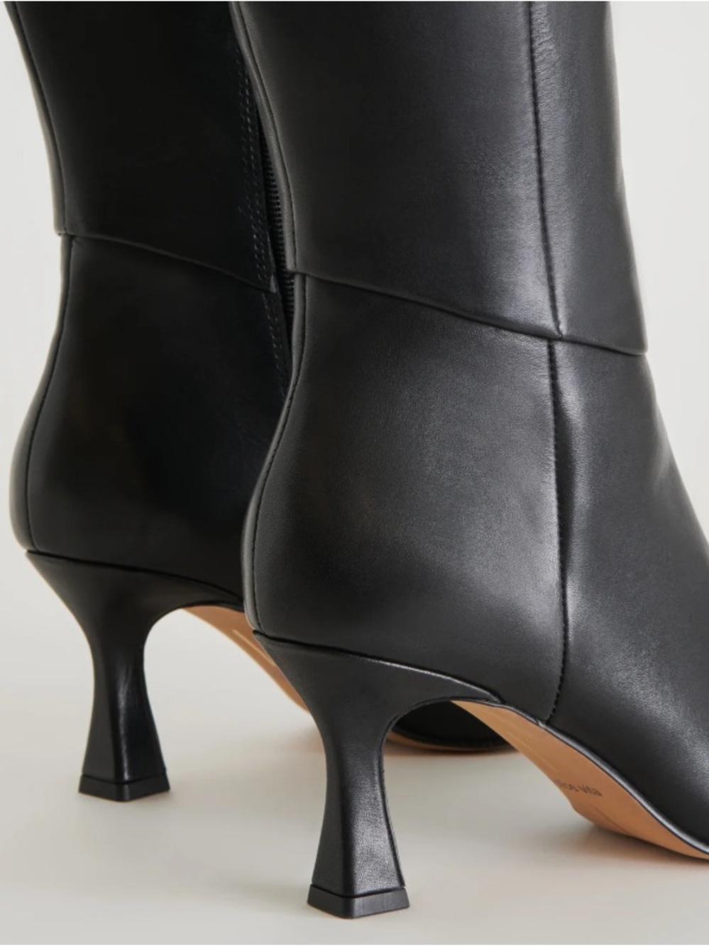 DOLCE VITA Gyra Boots Black Leather Boots- 6.5 - Picture 4 of 13